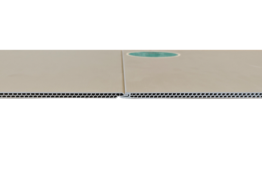 HG608WF de bajo mantenimiento U costura SPC Honeycomb Board